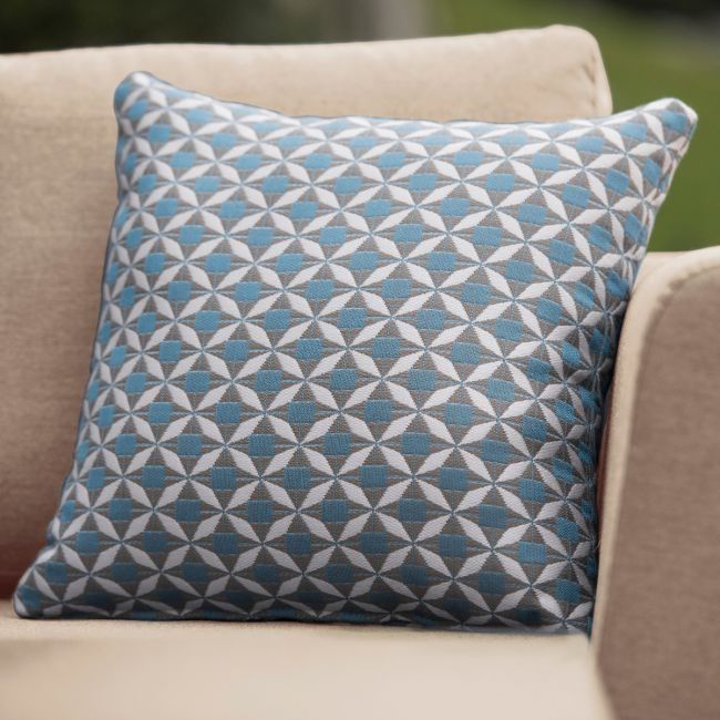 Scatter Cushions x 2 Mosaic Blue