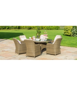 Winchester Venice 6 Seat Oval  Dining Set