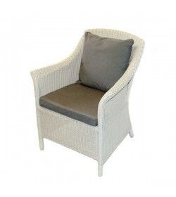 Eco Loom Arm Chair - White