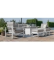 Amalfi Range Amalfi 3 Seat Sofa Set with Firepit Table