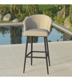 outdoor fabric zen bar stool