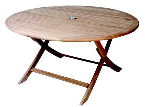 Henley round folding table -120cm diameter