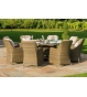 Winchester Venice 8 Seat Round Dining Set